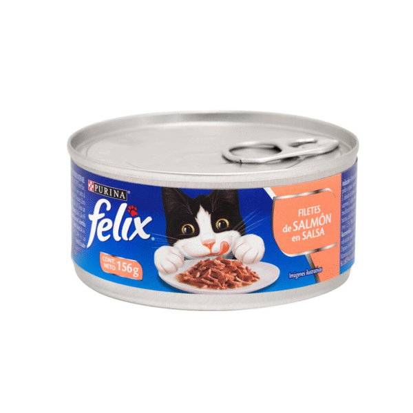 FELIX FILETES GATO SALMÓN EN SALSA 156 GR