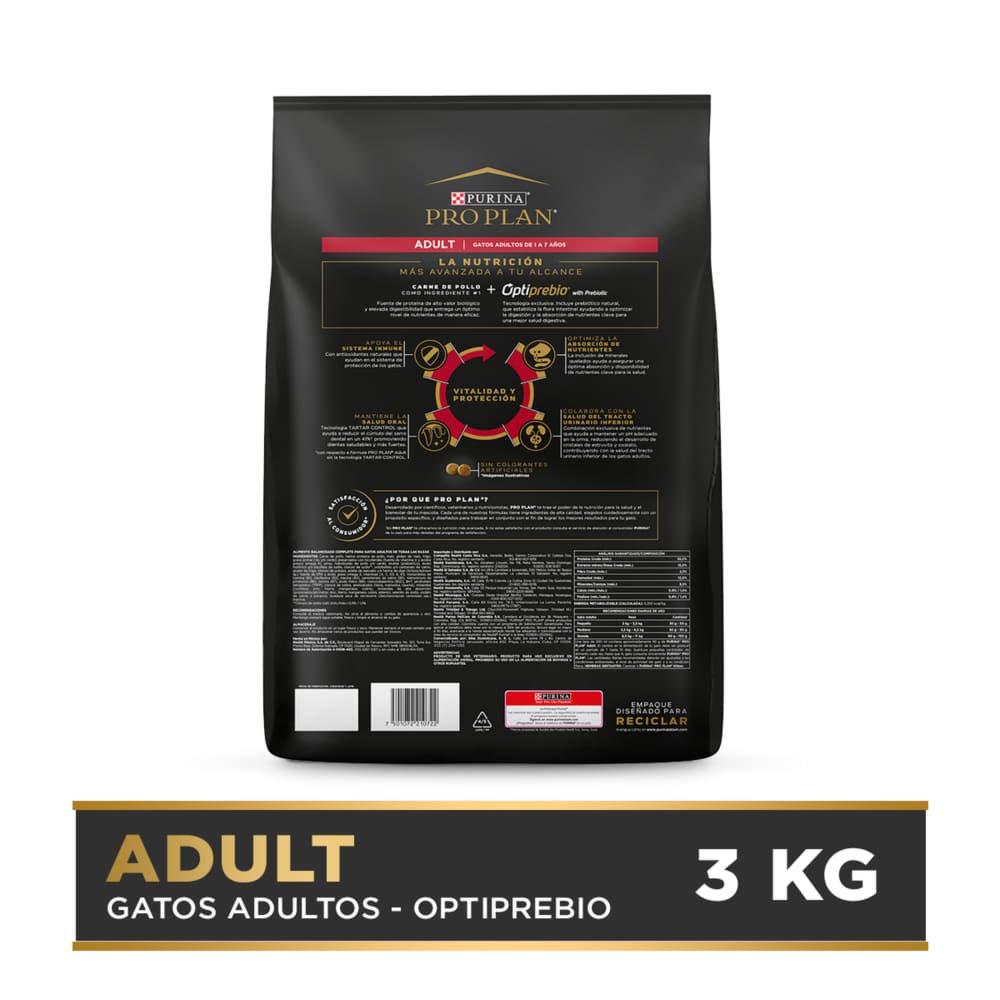 PRO PLAN Gato Adulto OptiPrebio® - Imagen 9