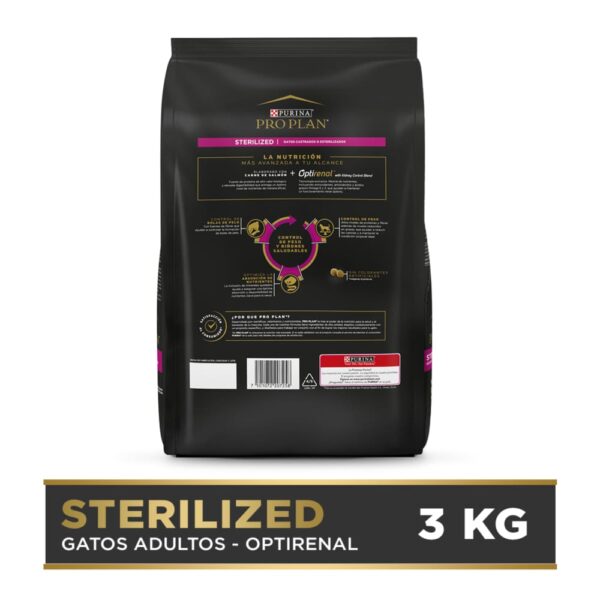 Pro Plan Gato Esterilizado (Sterilized) – Fórmula Adultos - Imagen 2