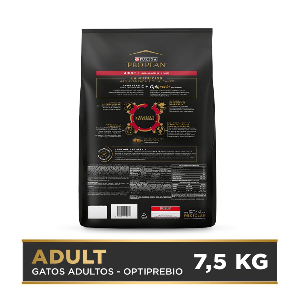PRO PLAN Gato Adulto OptiPrebio® - Imagen 10