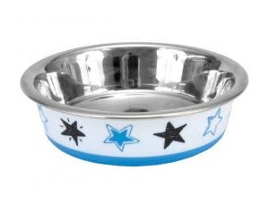 COMEDERO AZUL ESTRELLAS SMALL
