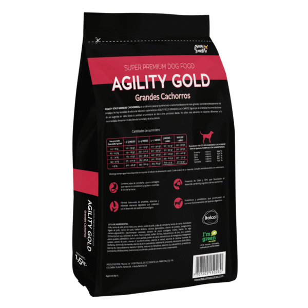 Agility Gold Perro Grandes Cachorros - Imagen 2