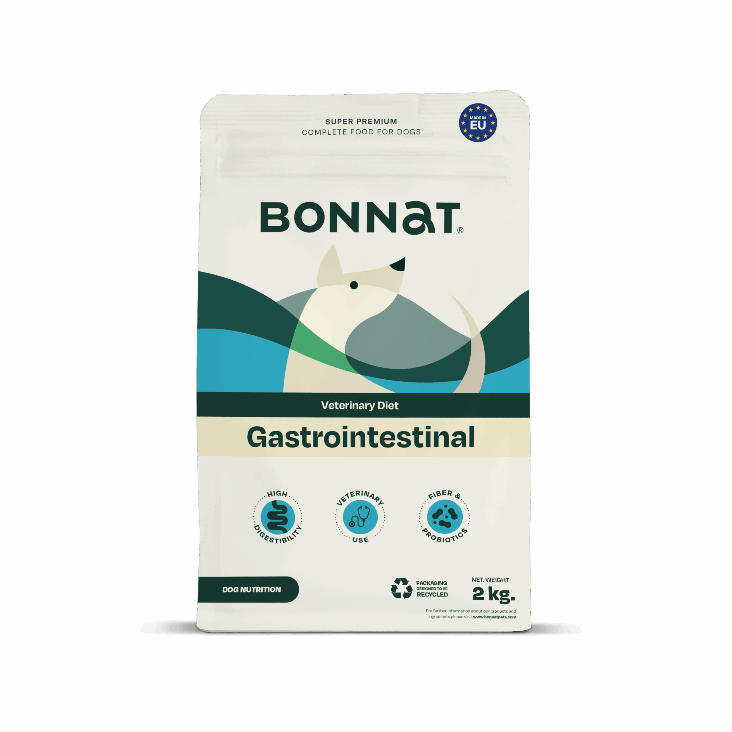 BONNAT PERRO ADULTO VETERINARY GASTROINTESTINAL 2 KG