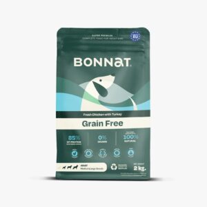 BONNAT PERRO GRAIN FREE ADULTO RAZA MEDIANA/ GRANDE 2 KG