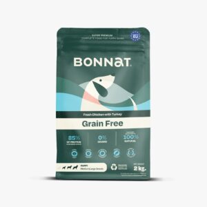 BONNAT PERRO PUPPY GRAIN FREE RAZA MEDIANA/GRANDE 2KG