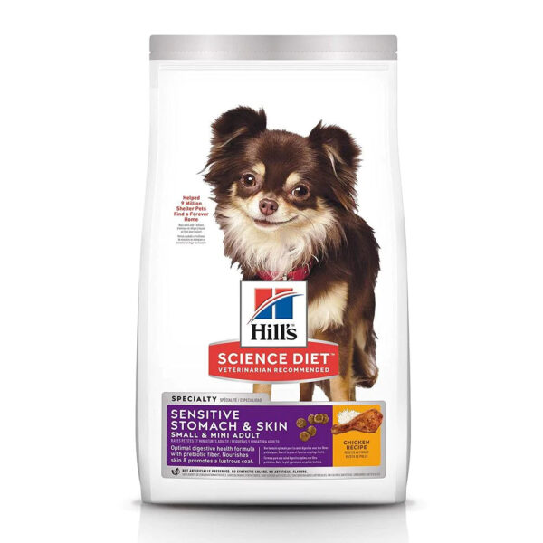 HILLS PERRO SENSITIVE STOMACH SKIN MINI 4 LB