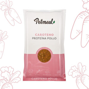 Petmeal Dieta Cocida Natural Perros – Caroteno Pollo (500 g)