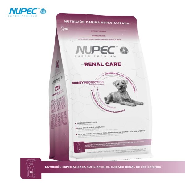 NUPEC Perro Renal Care 2 kg Nutrición Especializada para el Apoyo Renal