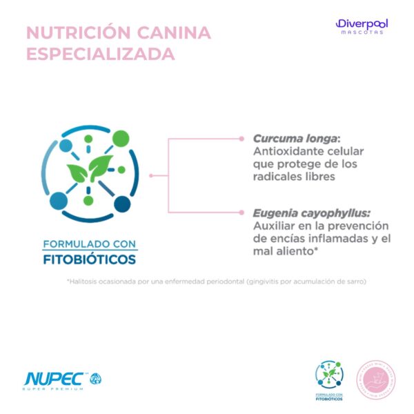 NUPEC Adulto Raza Mini (1 kg) – Nutrición Científica para Perros Pequeños - Imagen 3