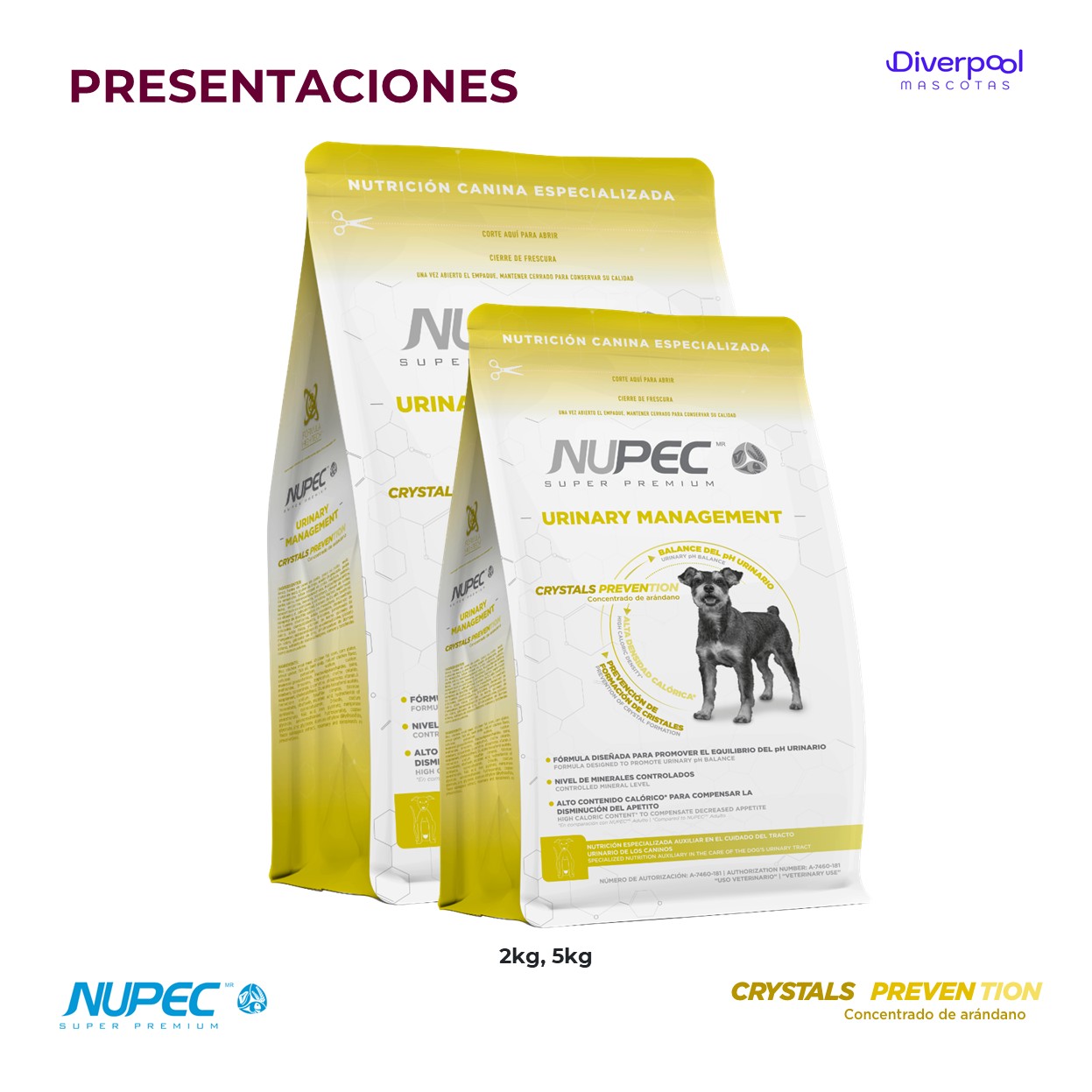 NUPEC Urinary Management Perro (2 kg) Nutrición Especializada - Imagen 2