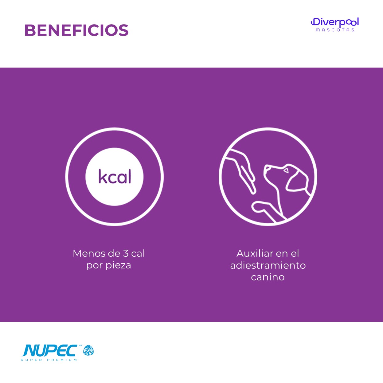 NUPEC Training 180 g | Premios Funcionales para Perros - Imagen 3