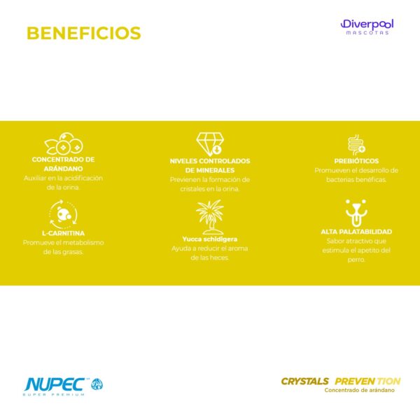 NUPEC Urinary Management Perro (2 kg) Nutrición Especializada - Imagen 3