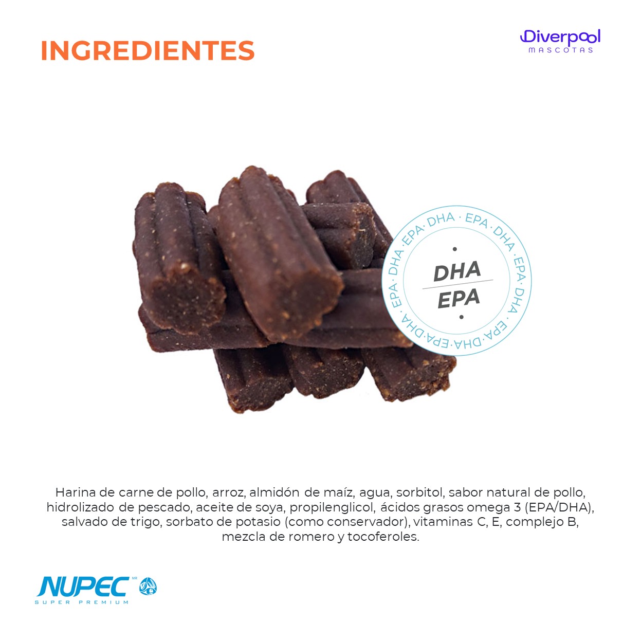 NUPEC Treats Smart 180 g Premios Funcionales para la Estimulación Cognitiva de Perros - Imagen 5