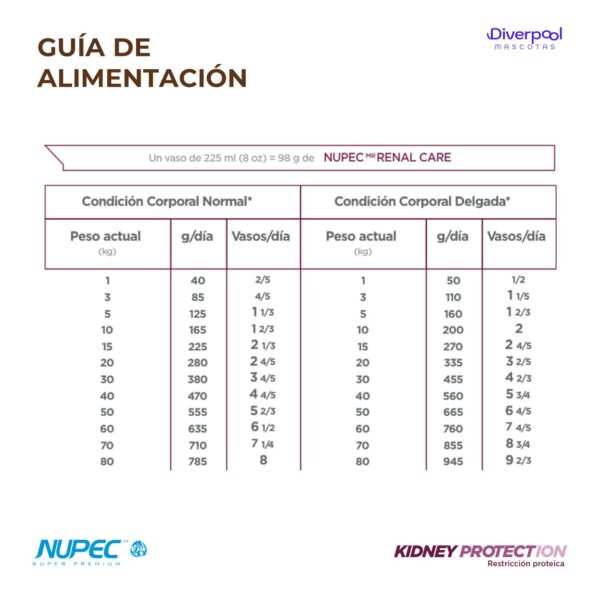NUPEC Perro Renal Care 2 kg Nutrición Especializada para el Apoyo Renal - Imagen 3