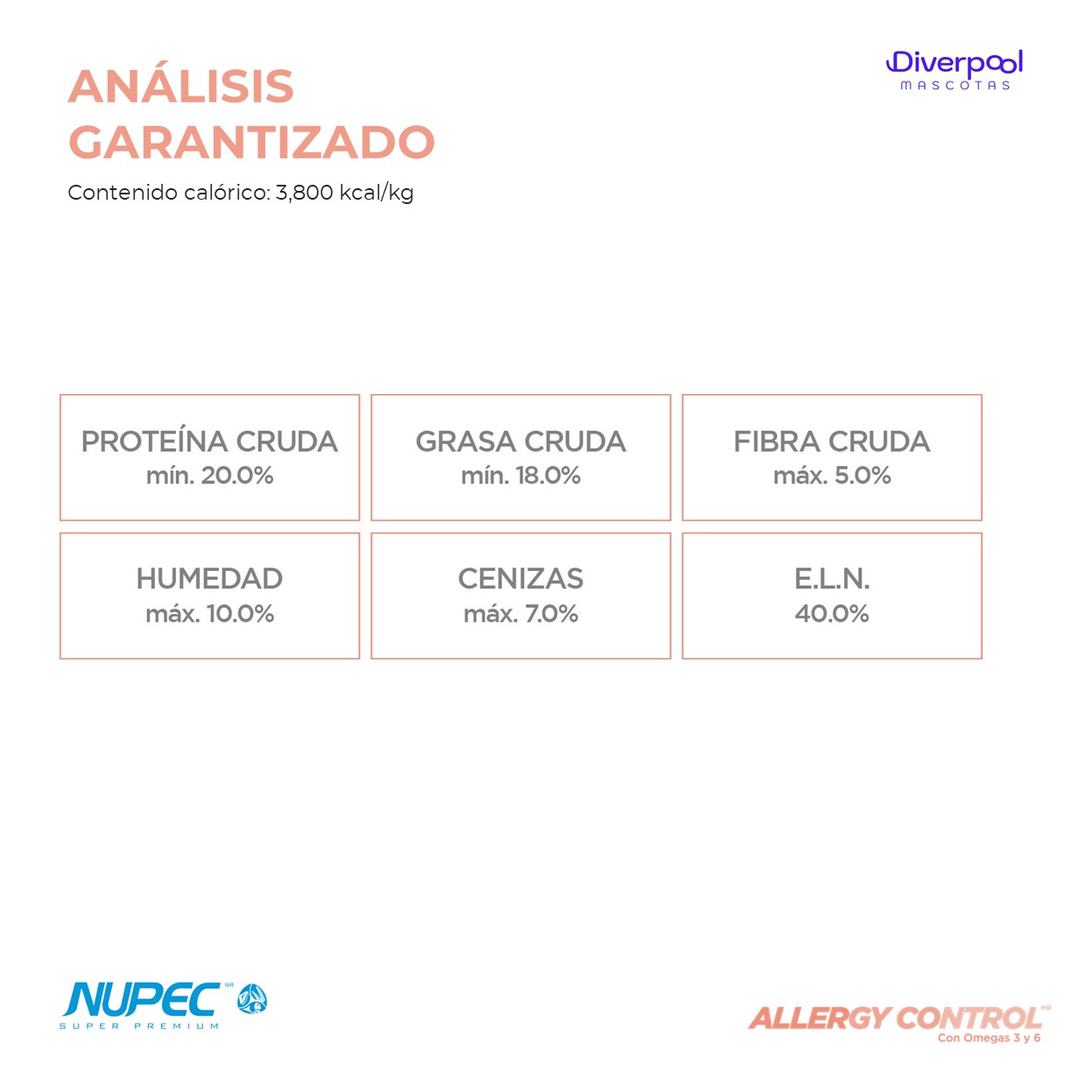 NUPEC Sensitive Razas Grandes (2 kg) Nutrición Especializada - Imagen 4
