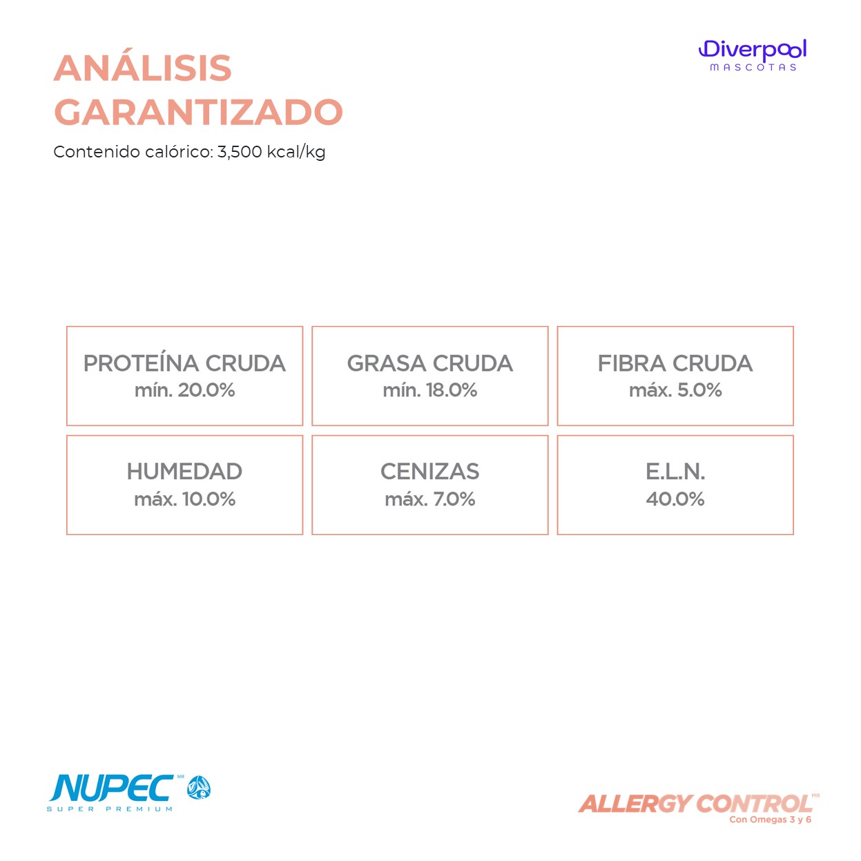 NUPEC Perro Sensitive Razas Pequeñas (2 kg) Nutrición Especializada para Piel y Digestión - Imagen 3