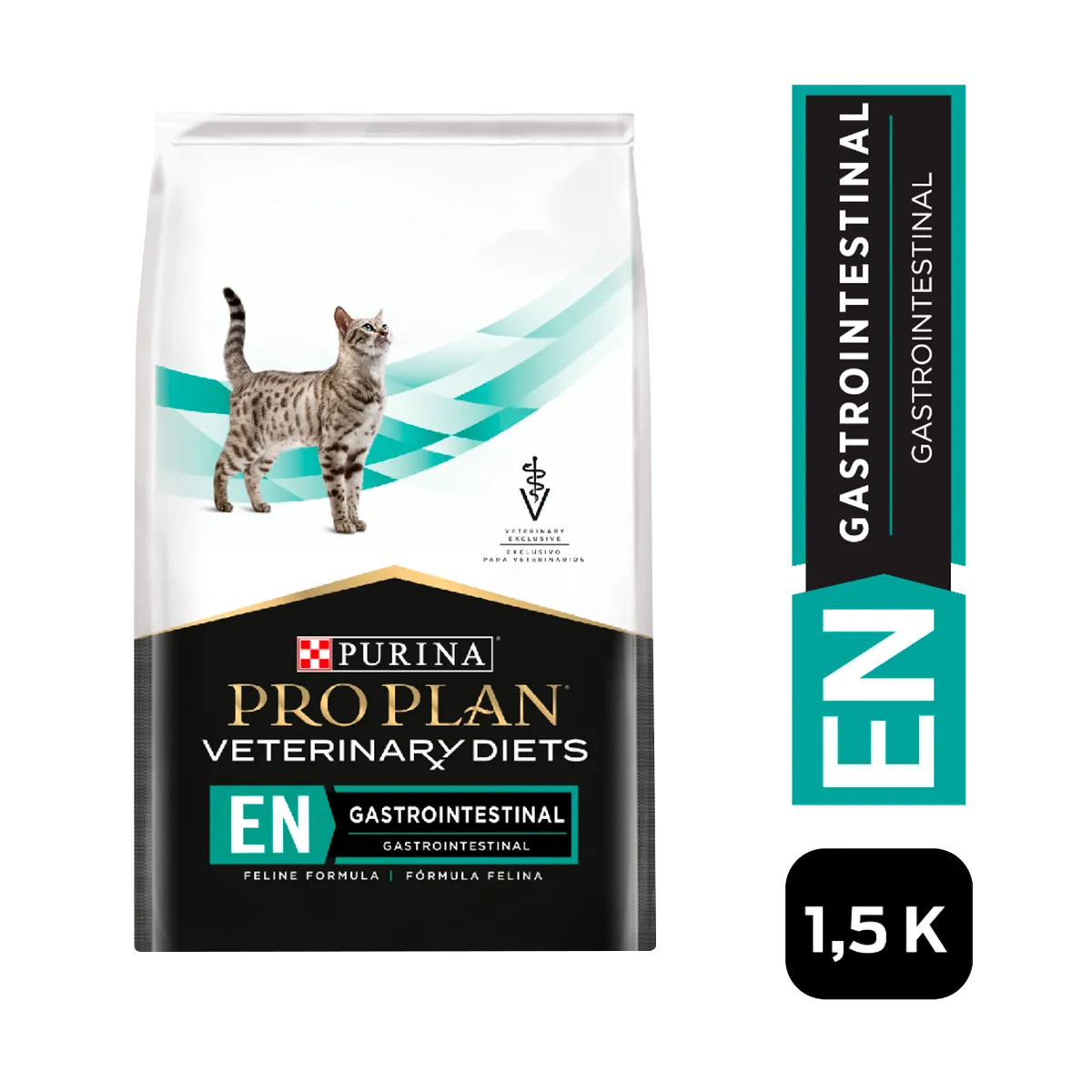 Pro Plan Veterinary Diets EN Gastrointestinal Formula Felina 1.5kg