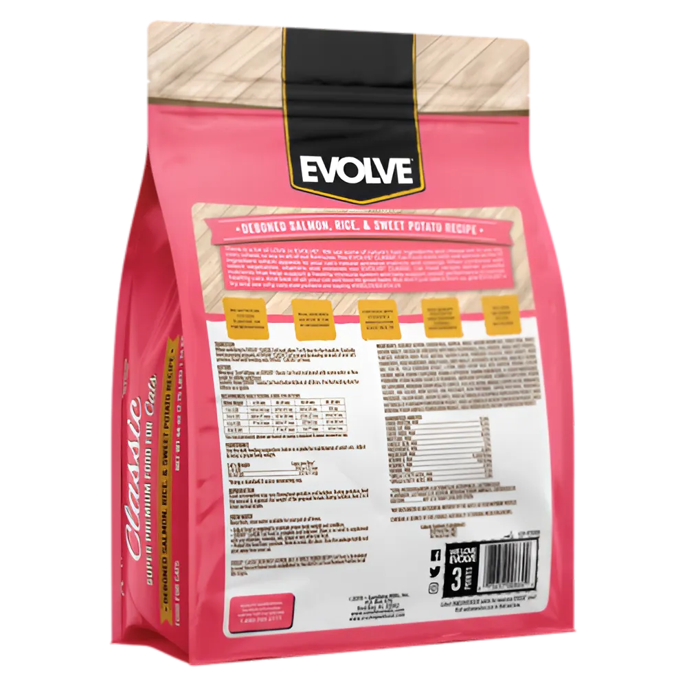 EVOLVE CLASSIC GATO SALMON 1.24KG - Imagen 2
