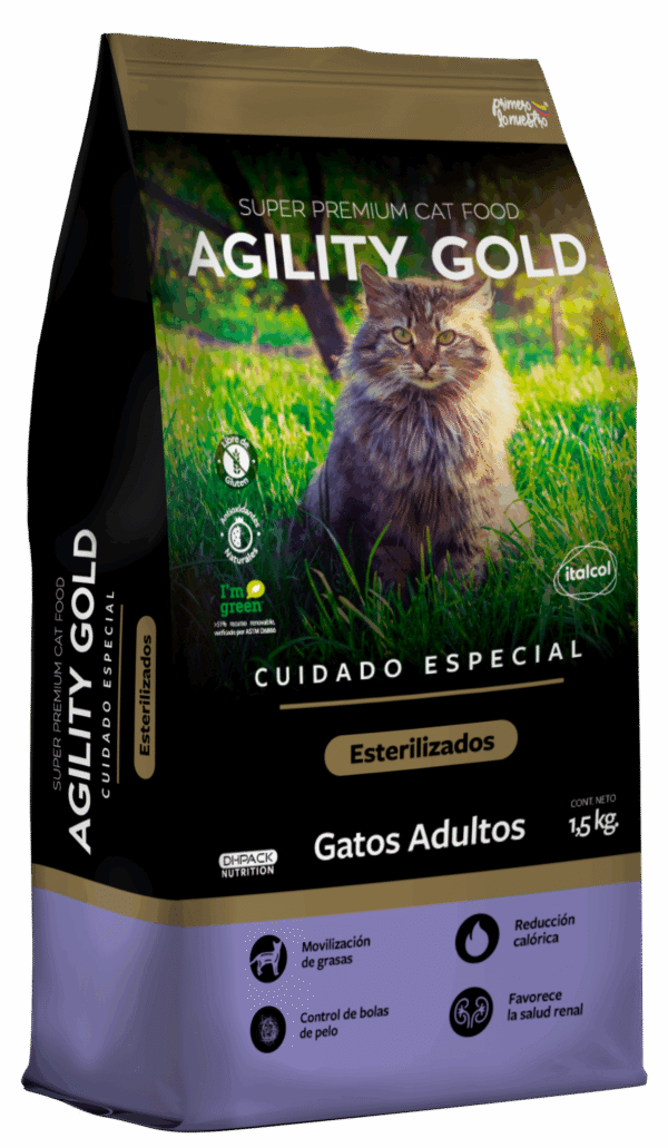 Agility Gold Gatos Esterilizados