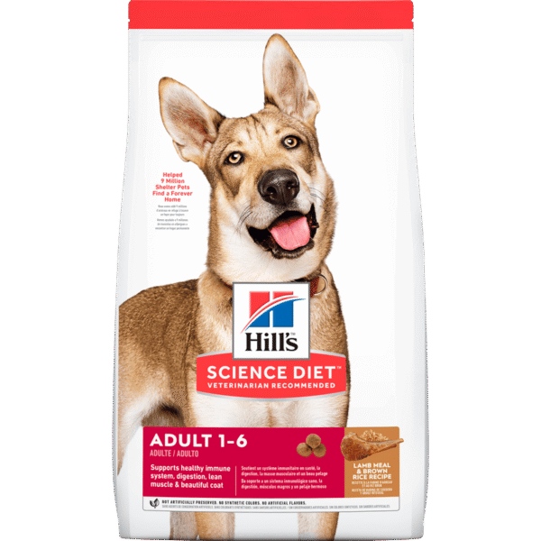 HILLS PERRO ADULTO 1-6  LAMB RICE (CORDERO Y ARROZ)