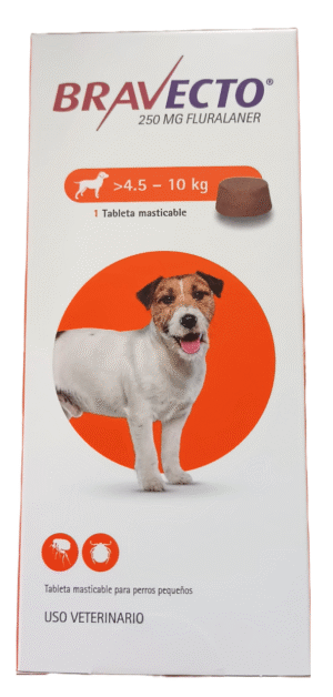BRAVECTO 1TAB 4.5 KG-10 KG perro