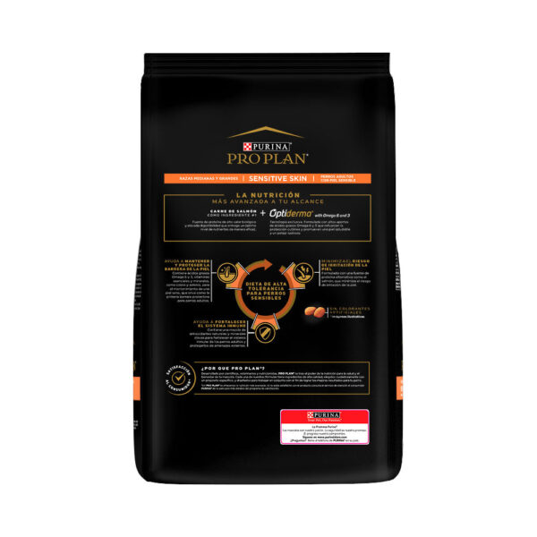 PRO PLAN PERRO Sensitive Skin Razas Medianas y Grandes Salmón 3 KG Y 13 KG - Imagen 2