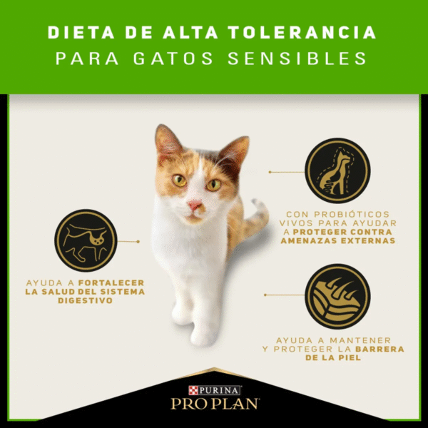 PRO PLAN Cat Sensitive Skin & Stomach – Pavo y Probióticos 3 kg - Imagen 14