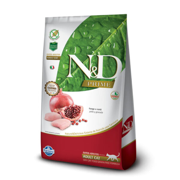 N&D GATO PRIME FRANGO ADULTO 1.5 KG