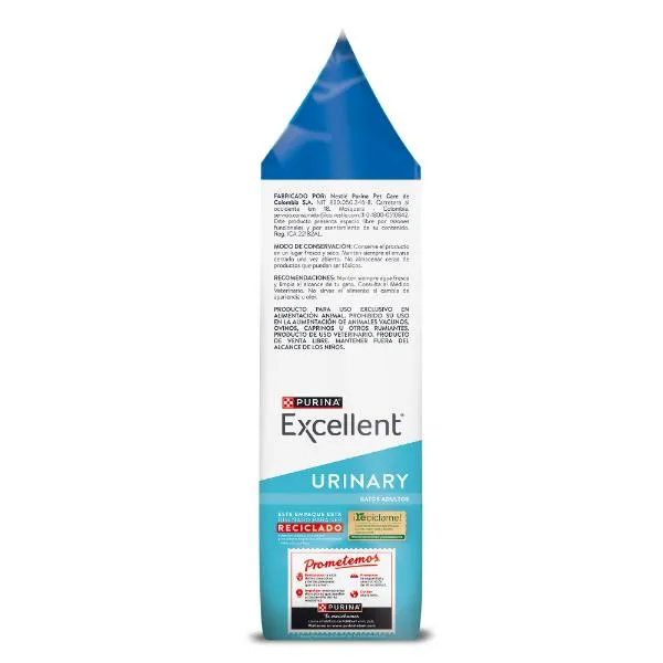 Purina Excellent Adultos Urinario Pollo y Arroz – Gatos Adultos - Imagen 3
