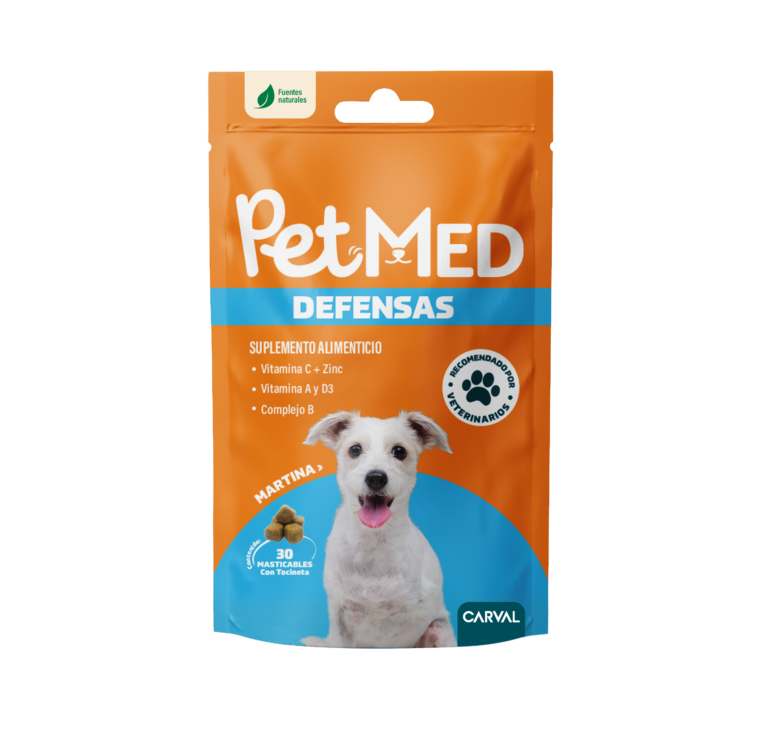 PetMED Defensas para perros Refuerza su sistema inmune – 30 tabletas