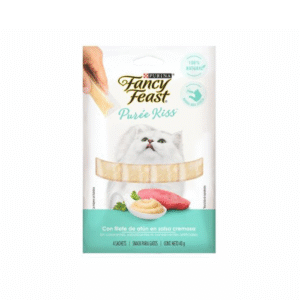 Snack Fancy Feast Purée Kiss Atún 40 g (4 sachets)