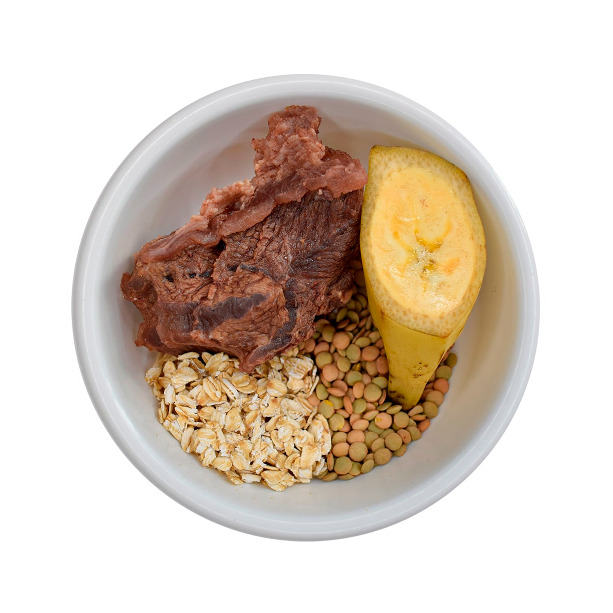 Petmeal – Dieta Cocida Natural Perros Vita K de Res con Plátano, Avena y Lenteja (500 g) - Imagen 6