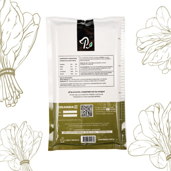 Petmeal Dieta Cocida Natural Perros – Vita A Pollo (500 g) - Imagen 2