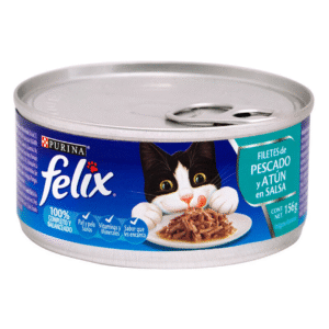 FELIX FILETES GATO DE PESCADO Y ATÚN EN SALSA 156 GR