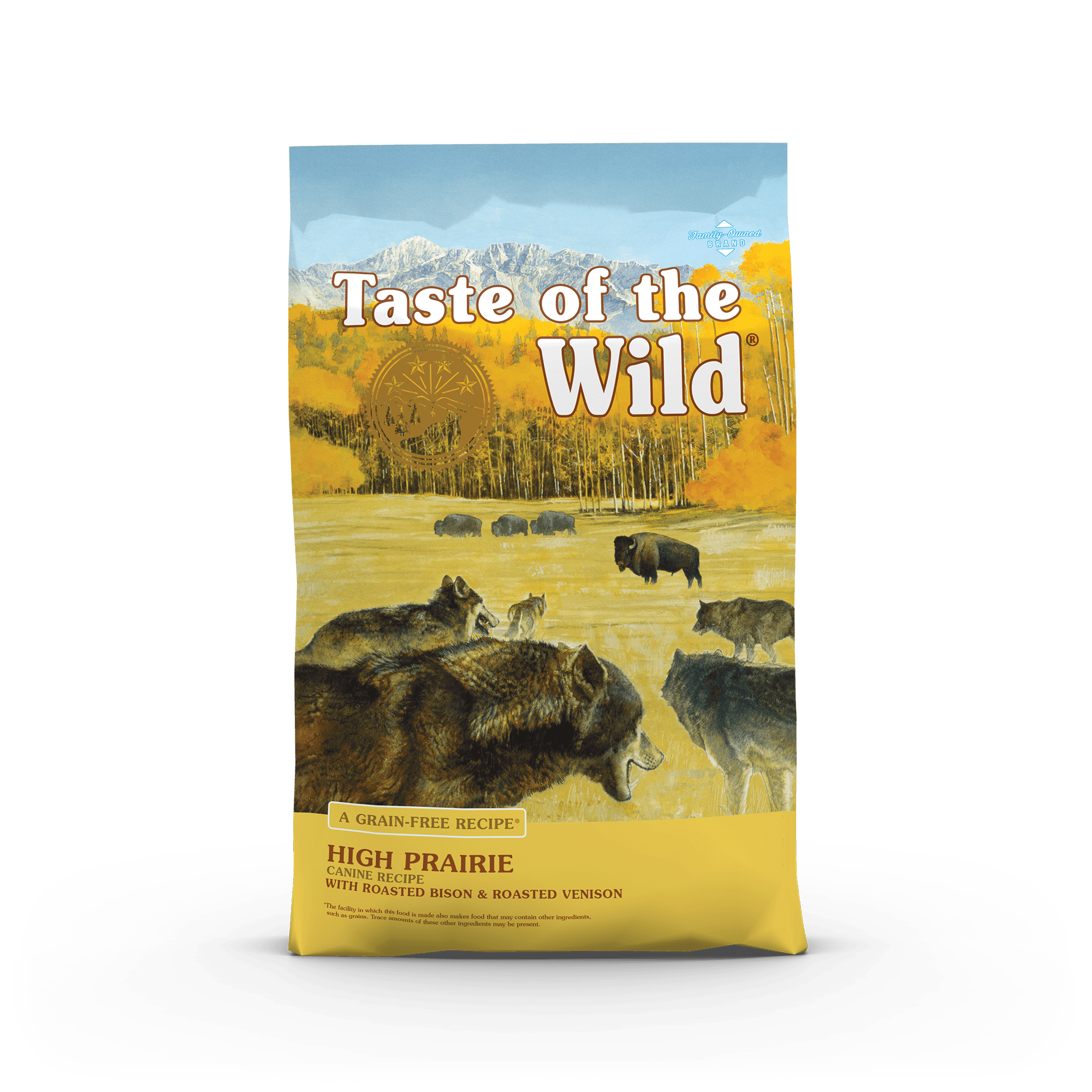 TASTE OF THE  WILD HIGH PRAIRIE BISONTE 1 KG, 5 LB, 14 LB Y 28 LB