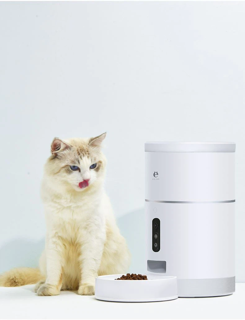 Alimentador Comedero Automático de Mascotas con Cámara y Control por APP - Imagen 5