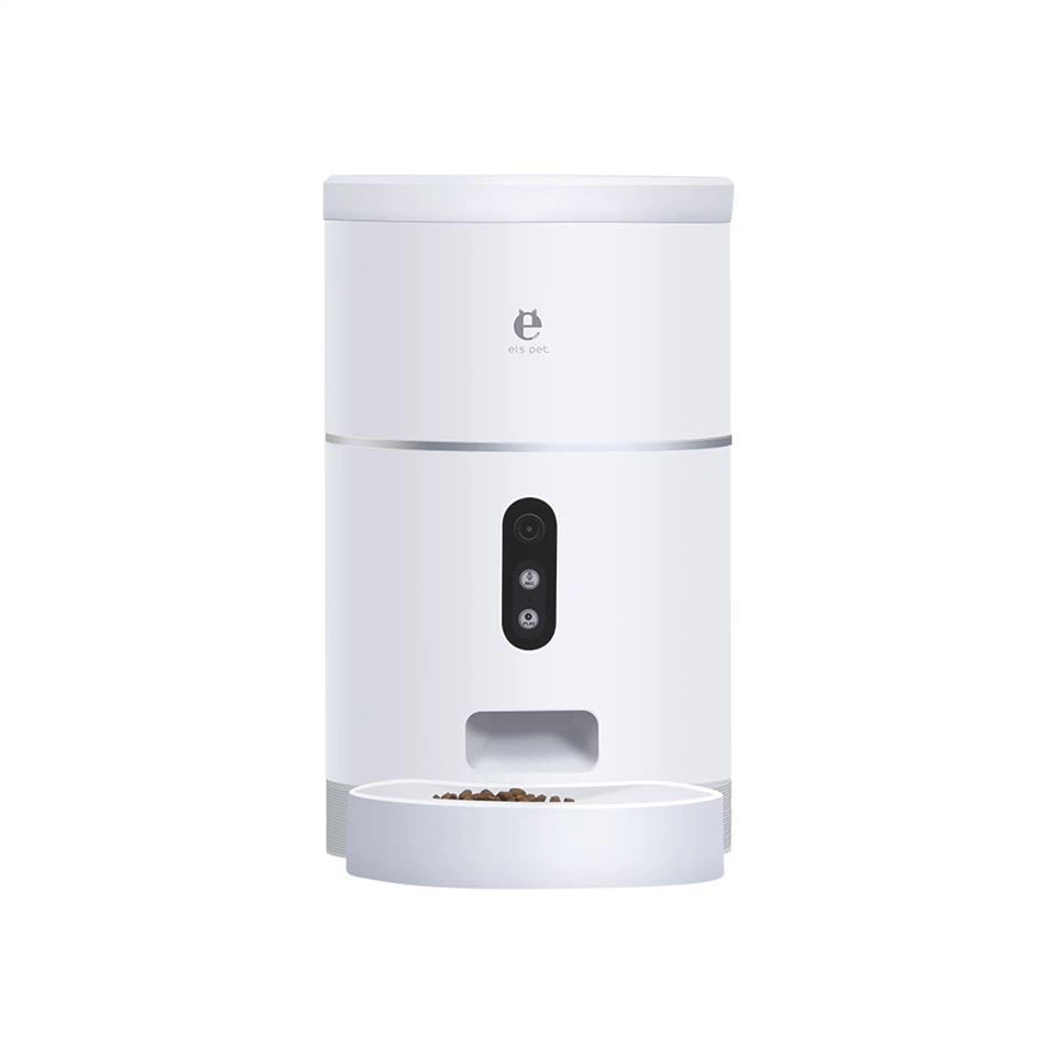 Alimentador Comedero Automático de Mascotas con Cámara y Control por APP - Imagen 2
