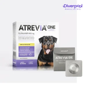 Atrevia ONE Large – Antipulgas y Antigarrapatas para Perros de 20 a 40 kg