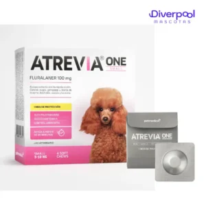 Atrevia ONE Small – Antipulgas y Antigarrapatas para Perros de 5 a 10 kg