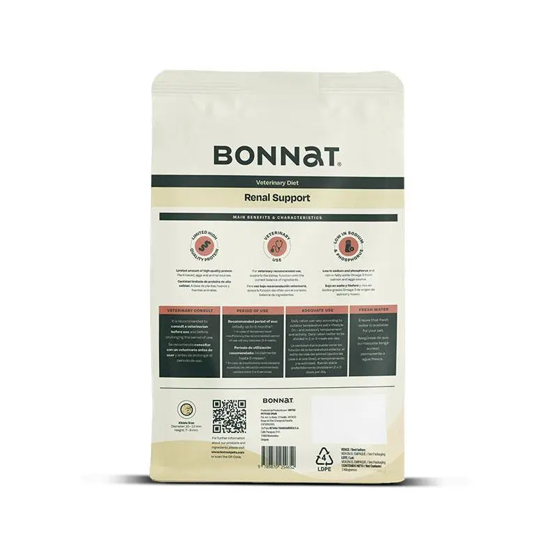 Bonnat Veterinary Diet Canine Renal Support – Alimento Medicado para Perros con Soporte Renal - Imagen 3